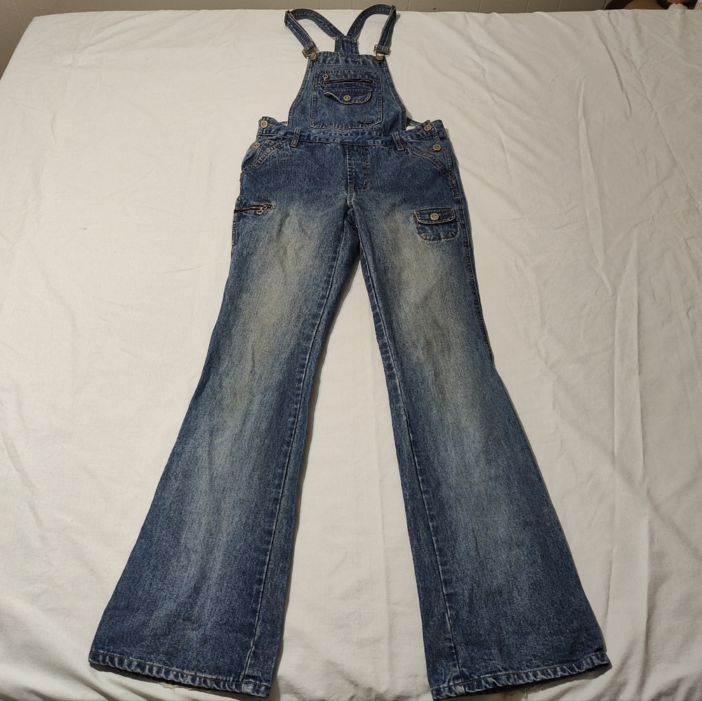 Squeeze Stephen Hardy Y2K Denim Overalls
